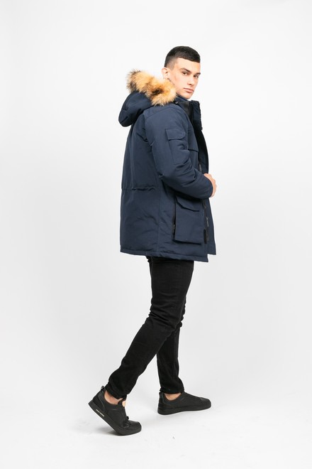 Зимняя Парка(Аляска) PARKA+ 02216 Синій XS